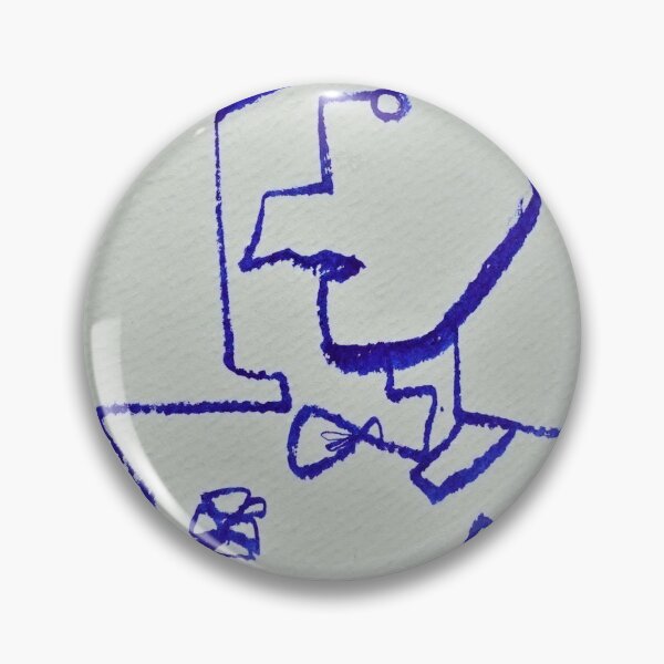 Item preview, Abstract Blue Man designed and sold by Heather Labbe.