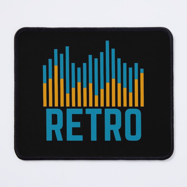 Item preview, Retro Colour Sound Level Bar Orange and Blue designed and sold by 133DandC.
