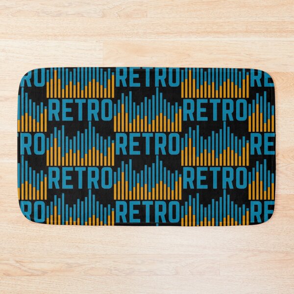 Item preview, Retro Colour Sound Level Bar Orange and Blue designed and sold by 133DandC.