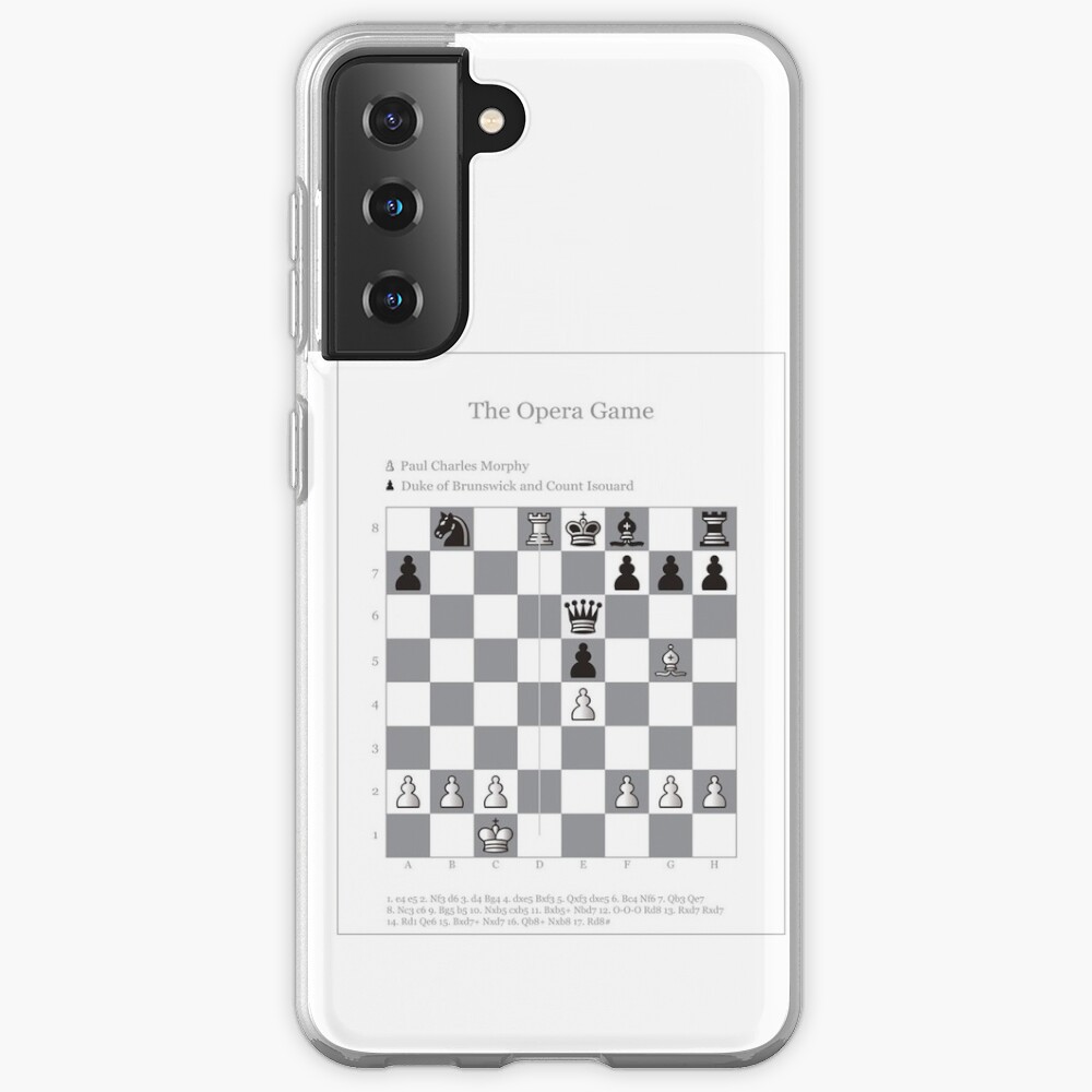 Opera Game - Paul Morphy iPhone Case for Sale by GambitChess