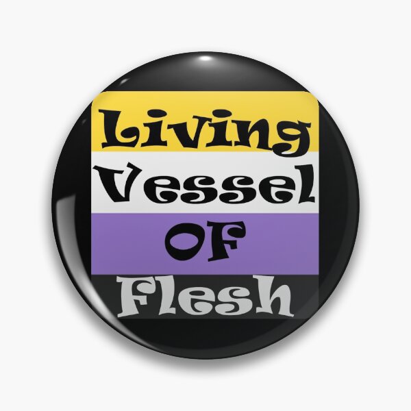 Item preview,  Living Vessel of Flesh Version 2 (Non Binary Pride) designed and sold by TaylorIsTrying.