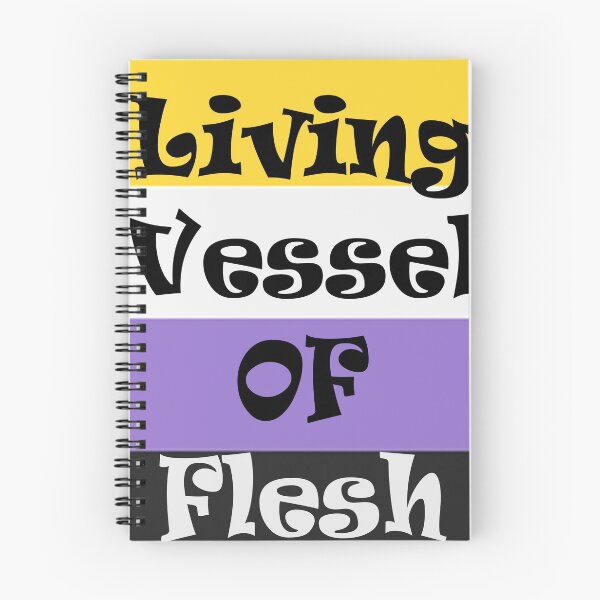Item preview,  Living Vessel of Flesh Version 2 (Non Binary Pride) designed and sold by TaylorIsTrying.