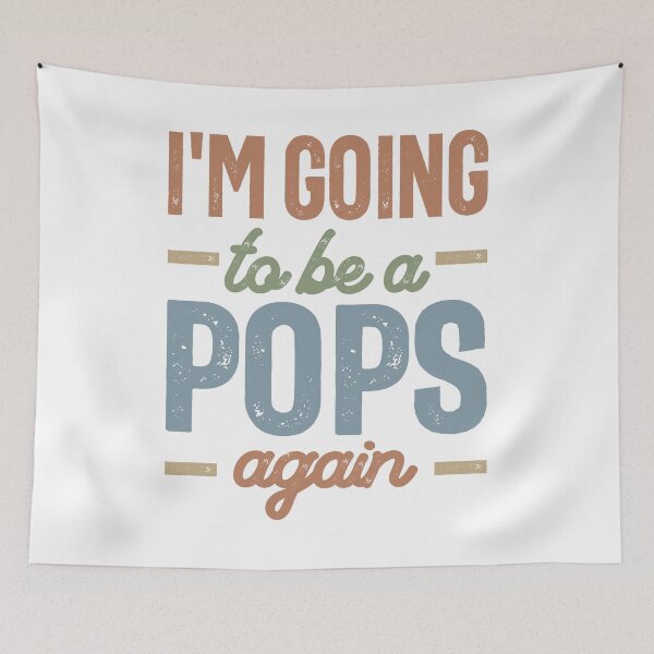 Item preview, I'm Going To Be a Pops Again | Fathers Day and Grandparents Day Gift designed and sold by cidolopez.