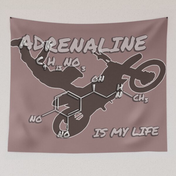 Item preview, ADRENALINE IS MY LIFE - Extreme Motorsport - Bike - Best Gift for him / her designed and sold by BestStuffDepot.