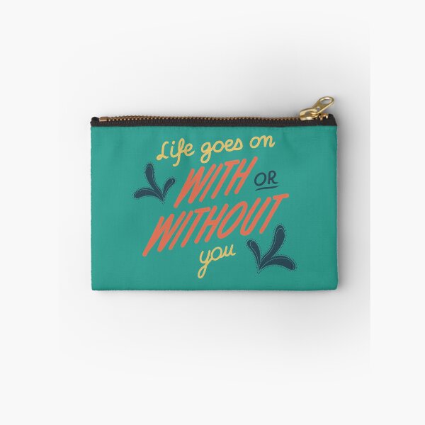 Item preview, Inspirational Journey Quote Life Goes On designed and sold by Milizabeth.
