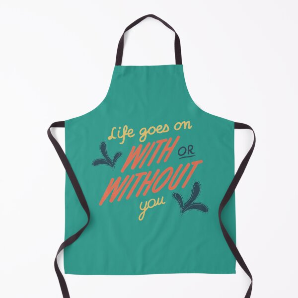 Item preview, Inspirational Journey Quote Life Goes On designed and sold by Milizabeth.