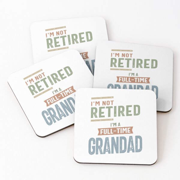 Item preview, I'm Not Retired I'm a Full-Time Grandad | Fathers Day and Grandparents Day Gift designed and sold by cidolopez.