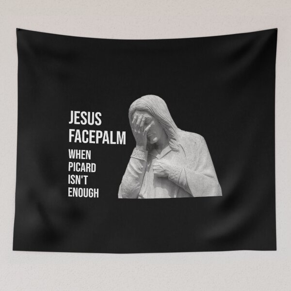 Item preview, Jesus Facepalm designed and sold by Beltschazar.