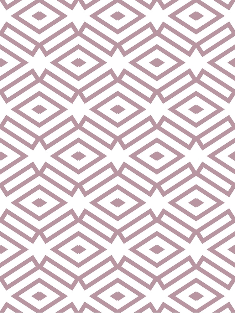 Aperçu 5 sur 5. Robe trapèze avec l'œuvre Lilac and White Ornamental Shape Pattern 7 Pairs Sherwin Williams 2022 Popular Color Rosé SW 6290 - Colour Trends - Trending Hue créée et vendue par ColorOfTheYears.
