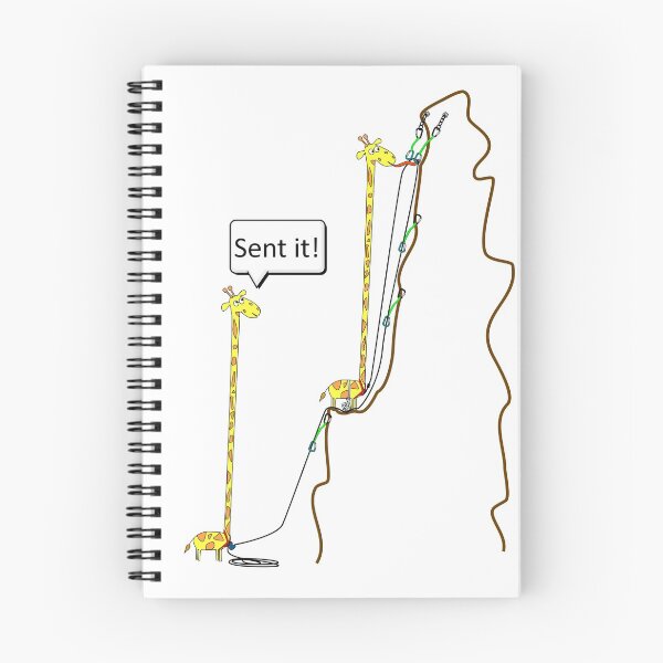 Item preview, Funny giraffes climbing on rock designed and sold by designsbyMoiLS.