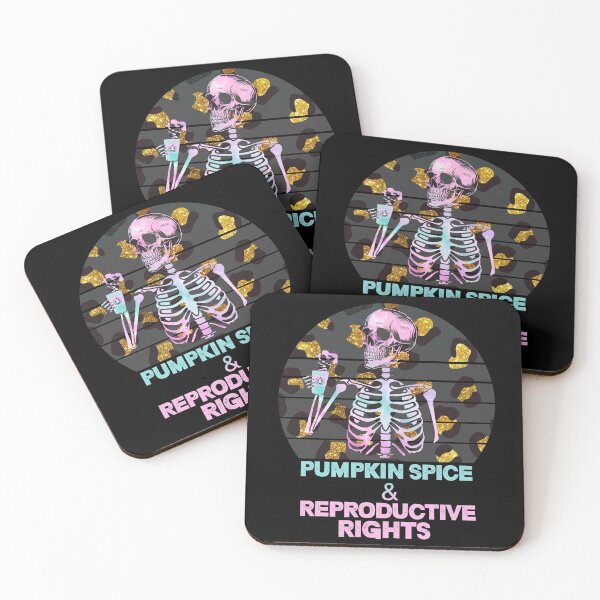 Item preview, Cheetah Pumpkin spice and reproductive rights feminists leopard pastel skull Halloween - men/kids/ women / Halloween feminists rights designed and sold by Designs Of all kinds.