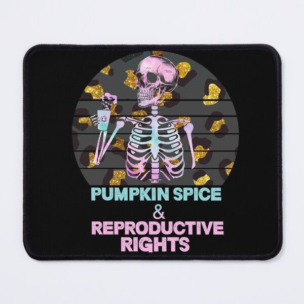 Item preview, Cheetah Pumpkin spice and reproductive rights feminists leopard pastel skull Halloween - men/kids/ women / Halloween feminists rights designed and sold by Designs Of all kinds.