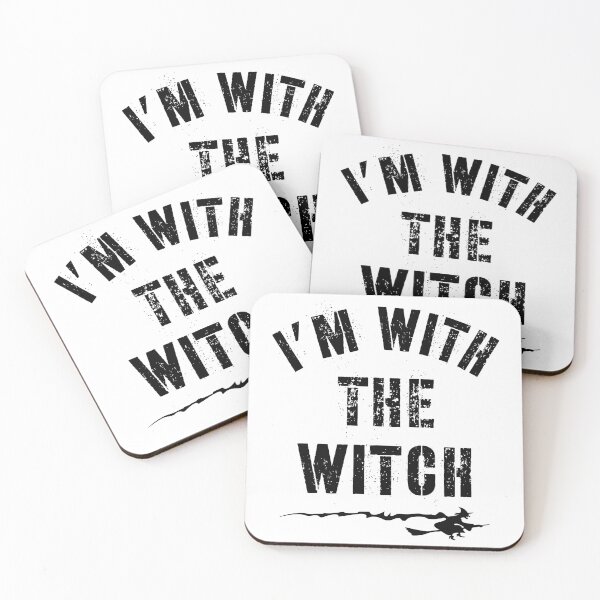 Item preview, i'm with the witch designed and sold by Polla-Shirt.