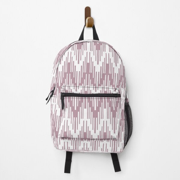 Item preview, Lilac and White Striped Chevron Ripple Pattern Pairs Sherwin Williams 2022 Popular Color Rosé SW 6290 - Colour Trends - Trending Hue designed and sold by ColorOfTheYears.