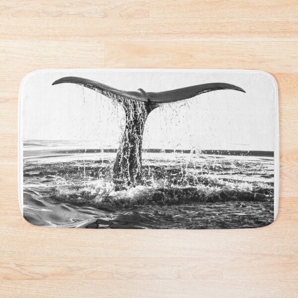 Item preview, Whale playing in the sea designed and sold by Shawa Shop.