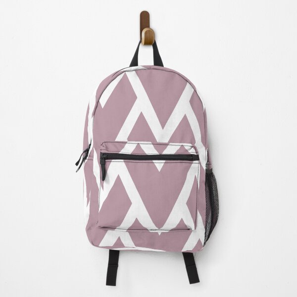 Item preview, Lilac and White Tessellation Line Pattern 17 Pairs Sherwin Williams 2022 Popular Color Rosé SW 6290 - Colour Trends - Trending Hue designed and sold by ColorOfTheYears.