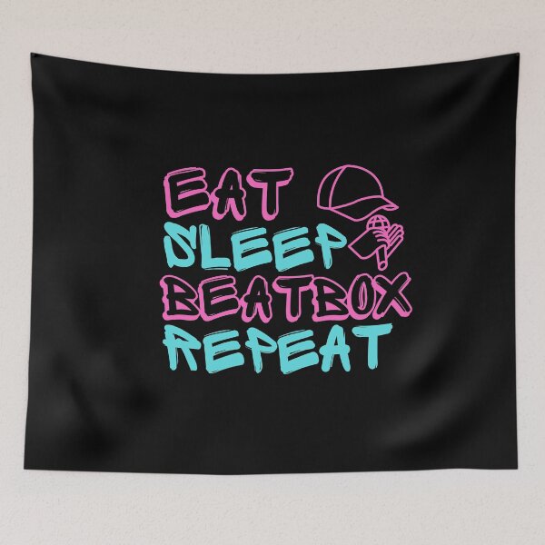 Item preview, Eat, sleep, beatbox, repeat! designed and sold by HROC.