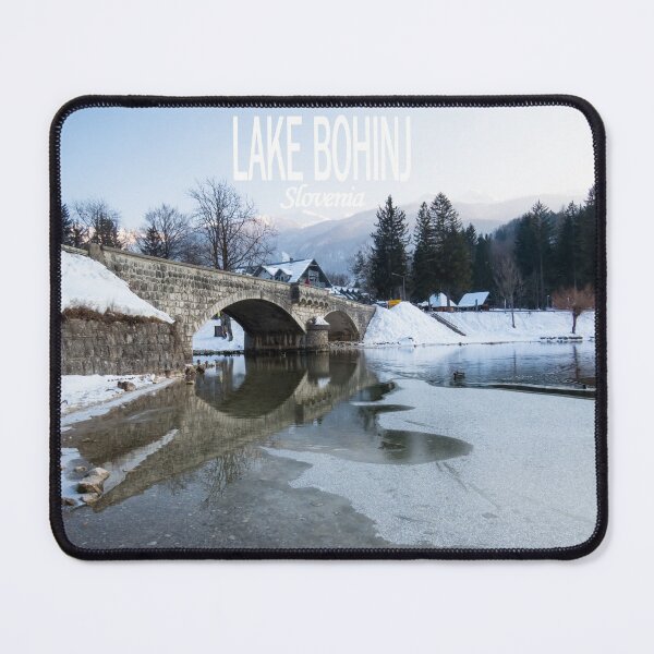 Item preview, Lake Bohinj, Slovenia with Text designed and sold by Jane Stanley Photography.