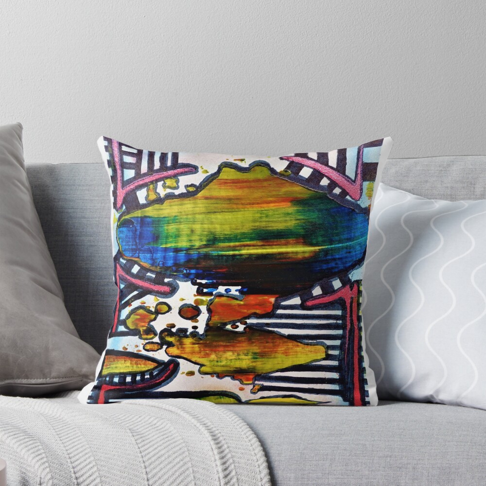 Item preview, Throw Pillow designed and sold by OhHeartHead.