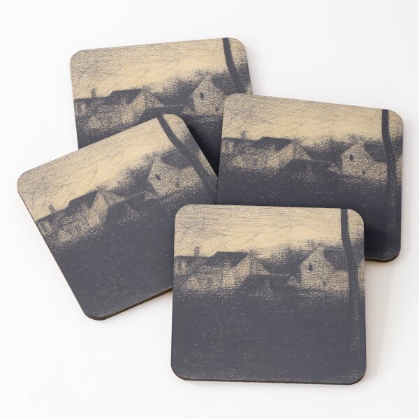 Item preview, Georges Seurat "Landscape with Houses" designed and sold by sunny-007.