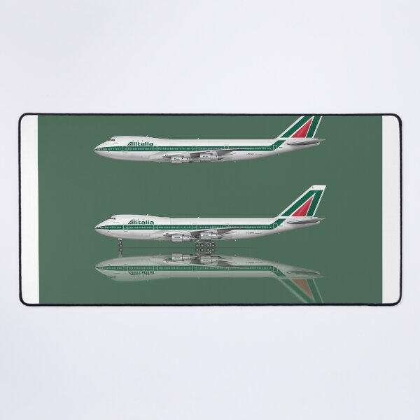 Alitalia 747-100 Desk Mat