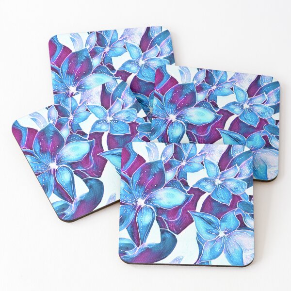 Item preview, Vibrant Tropical Blues designed and sold by Minxylynx4.