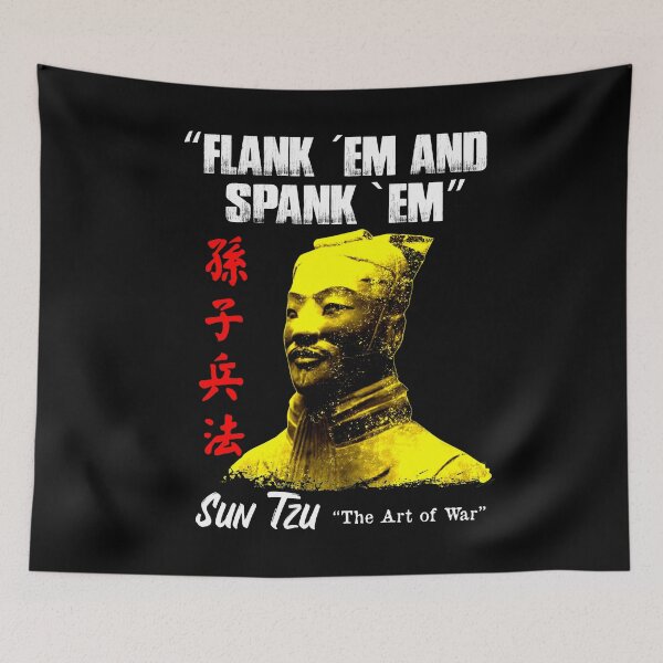 Item preview, Funny Flank Em and Spank Em Sun Tzu designed and sold by NUMAcreations.