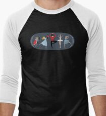 Clara's Nutcracker Ballet Men's Baseball ¾ T-Shirt