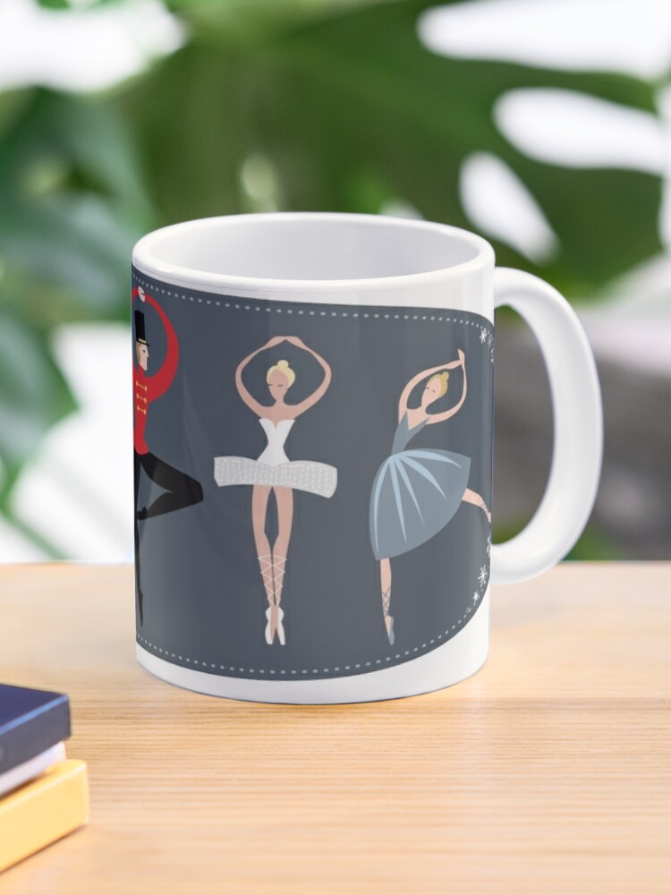 Nutcracker Christmas/Holiday Travel mug with a handle - nutcracker