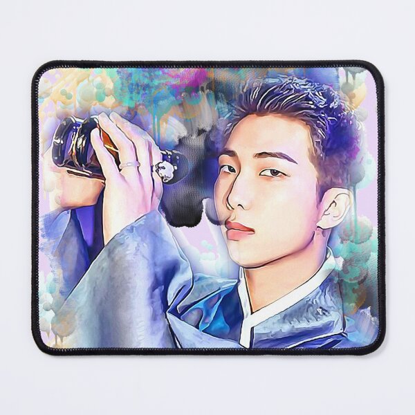 Item preview, BTS RM Kim Namjoon colorful art designed and sold by Lajibolalaa.