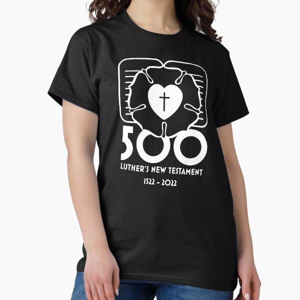 Item preview, 500th Anniversary of Luther's New Testament Translation - White designed and sold by Lutheran Bible Translators.