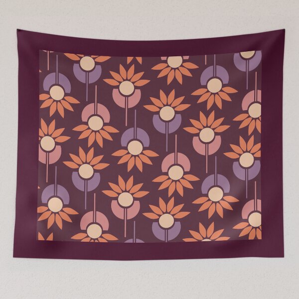 Item preview, Blooming Tulips | Eggplant designed and sold by Casey Burke.