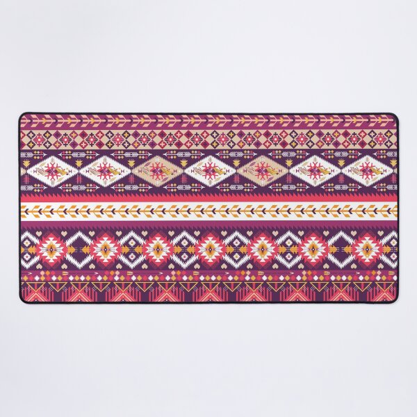 Item preview, Girly Aztec Tribal Geometric designed and sold by Rainbows Galore.