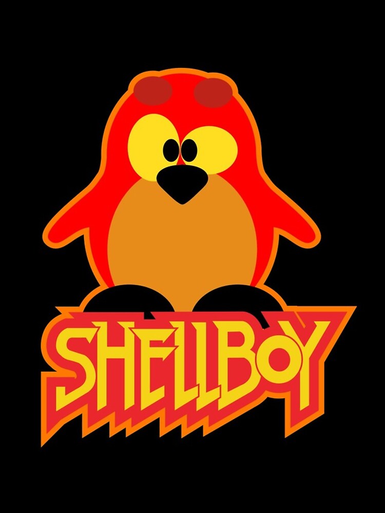 Thumbnail 4 of 4, iPhone Case, Shellboy - linux tux devops developer designed and sold by pure-agony.