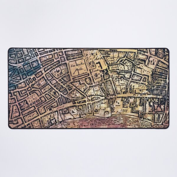 Item preview, London Antique Map designed and sold by Rainbows Galore.