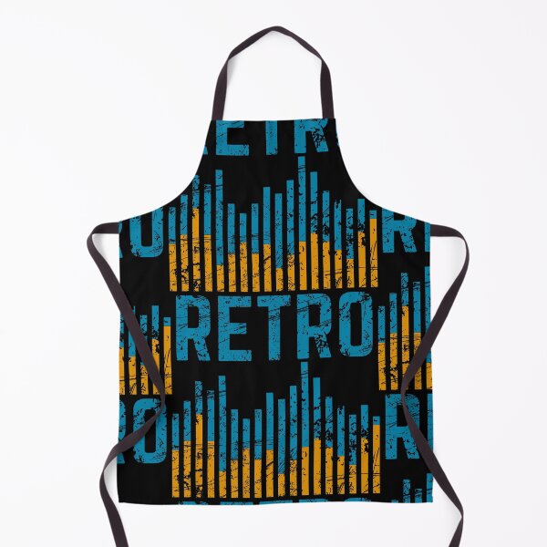 Item preview, Retro Colour Sound Level Bar Orange and Blue Distressed designed and sold by 133DandC.