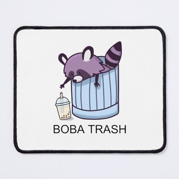 Item preview, Boba Trash Racoon designed and sold by SirBobalot.