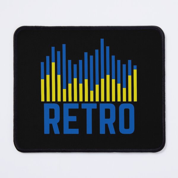 Item preview, Retro Colour Sound Level Bar Blue and Yellow designed and sold by 133DandC.