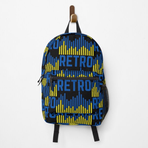 Item preview, Retro Colour Sound Level Bar Blue and Yellow designed and sold by 133DandC.