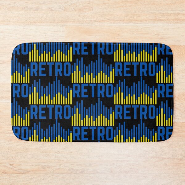 Item preview, Retro Colour Sound Level Bar Blue and Yellow designed and sold by 133DandC.