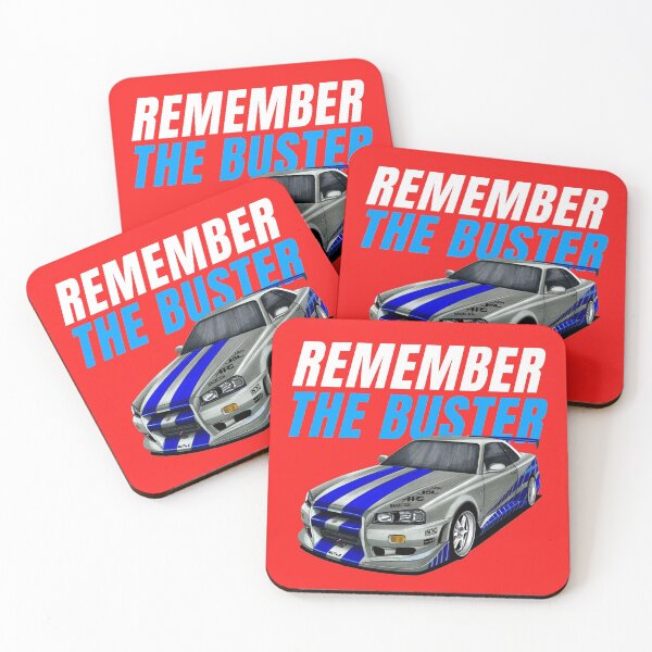 Item preview, Remember the buster { Paul walker's Skyline } designed and sold by MOTOSHIFT.