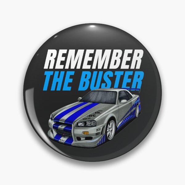 Item preview, Remember the buster { Paul walker's Skyline } designed and sold by MOTOSHIFT.