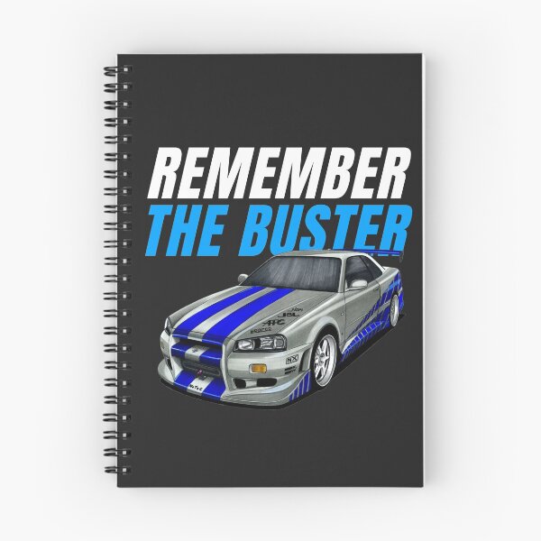 Artikelvorschau, Erinnere dich an den Buster { Paul Walkers Skyline } entworfen und verkauft von MOTOSHIFT.