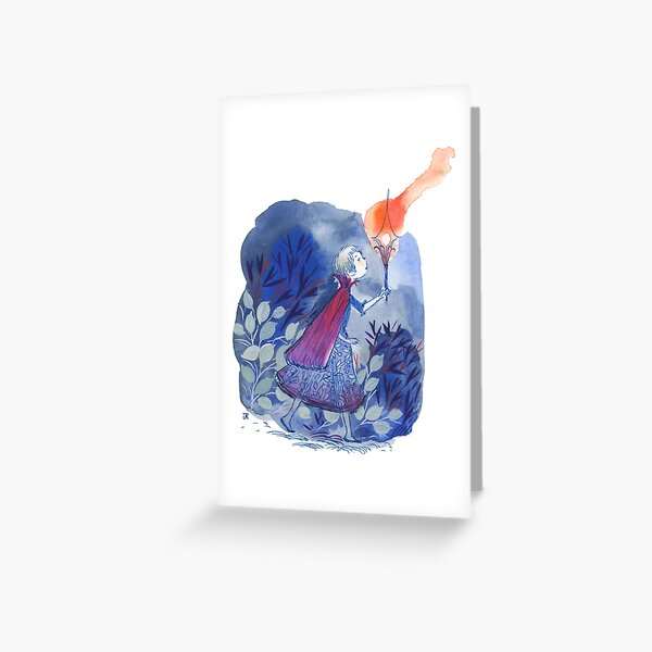 Light in the night Greeting Card