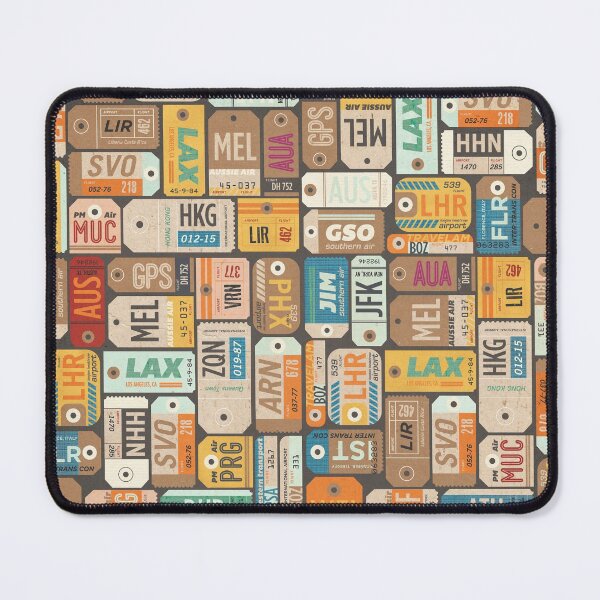 Item preview, Luggage Tags Retro designed and sold by Rainbows Galore.