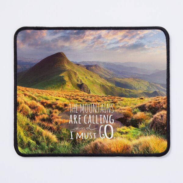 Item preview, Mountains Are Calling Travel Adventure designed and sold by Rainbows Galore.