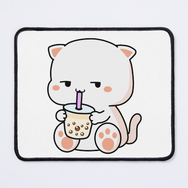 Cat Boba Cup Postcard for Sale by Bobaelyse