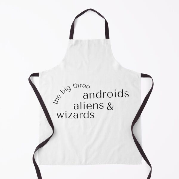 Item preview, big 3: androids, aliens, wizards designed and sold by Larissa Sotero.