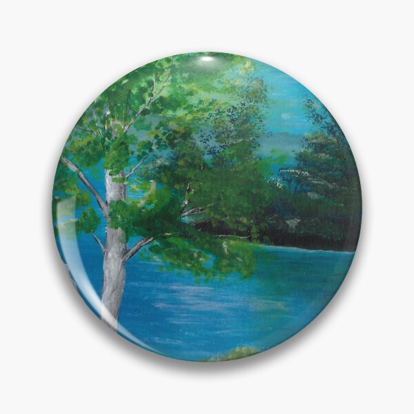 Item preview, birch on lake designed and sold by DABigelow.