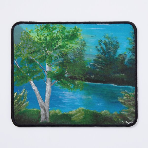 Item preview, birch on lake designed and sold by DABigelow.